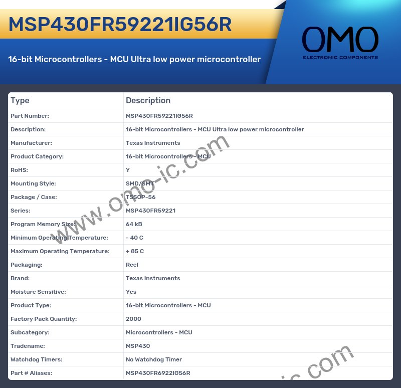 MSP430FR59221IG56R
