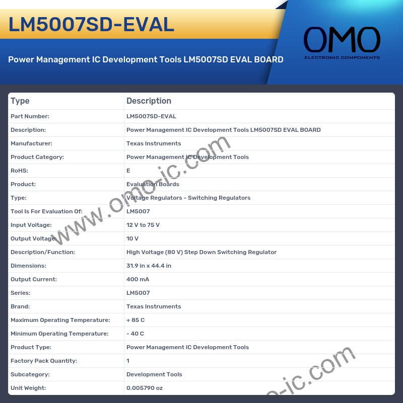 LM5007SD-EVAL