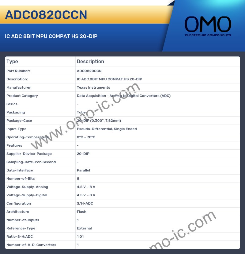 ADC0820CCN