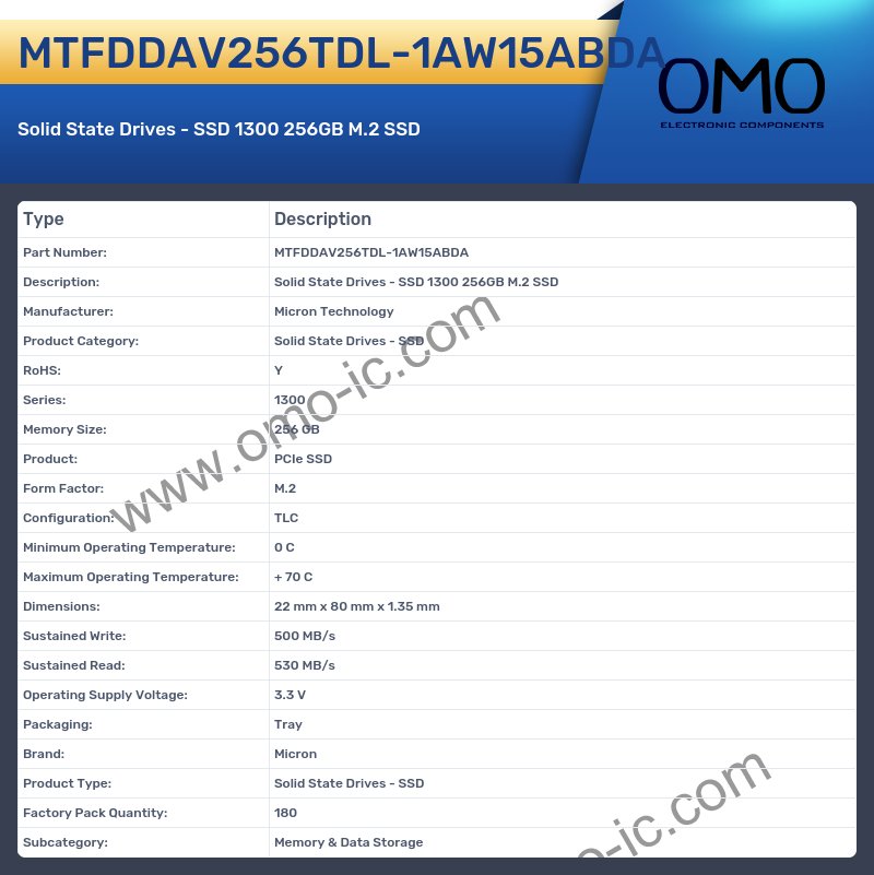MTFDDAV256TDL-1AW15ABDA
