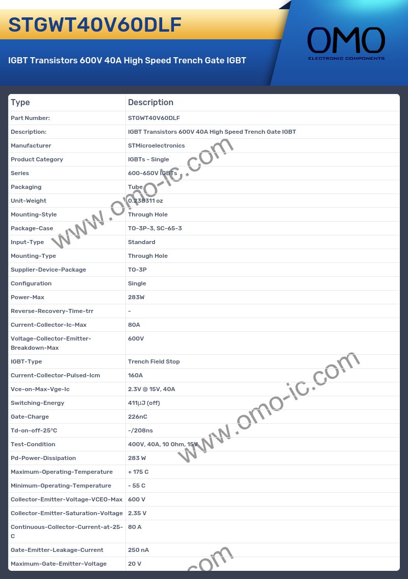 STGWT40V60DLF