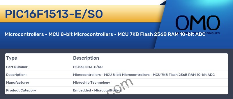 PIC16F1513-E/SO