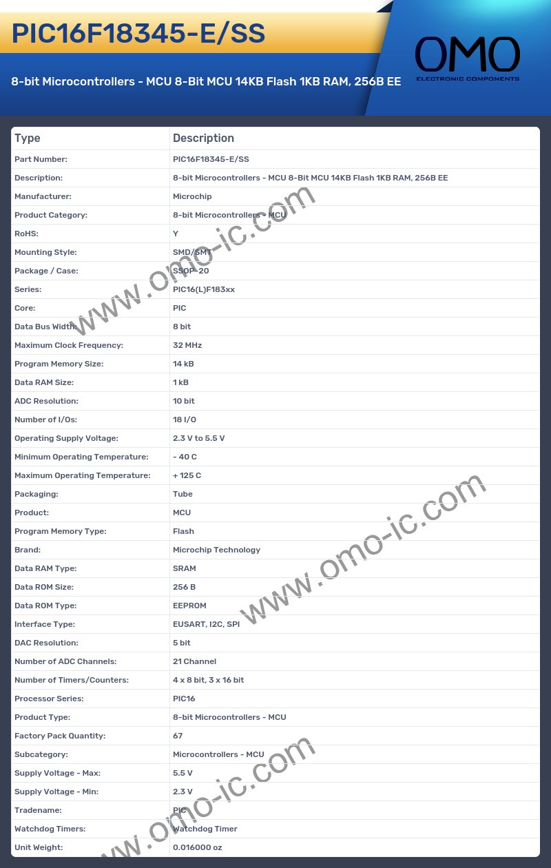 PIC16F18345-E/SS
