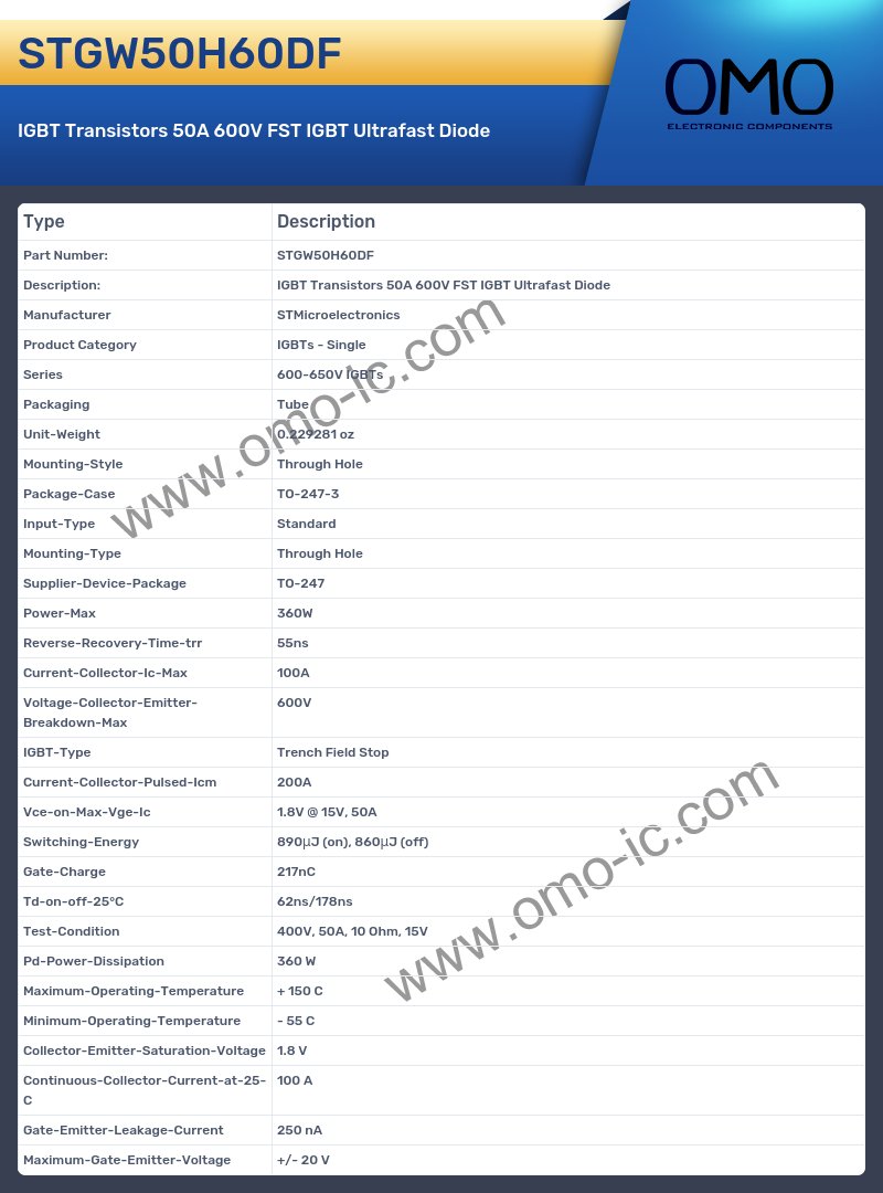 STGW50H60DF