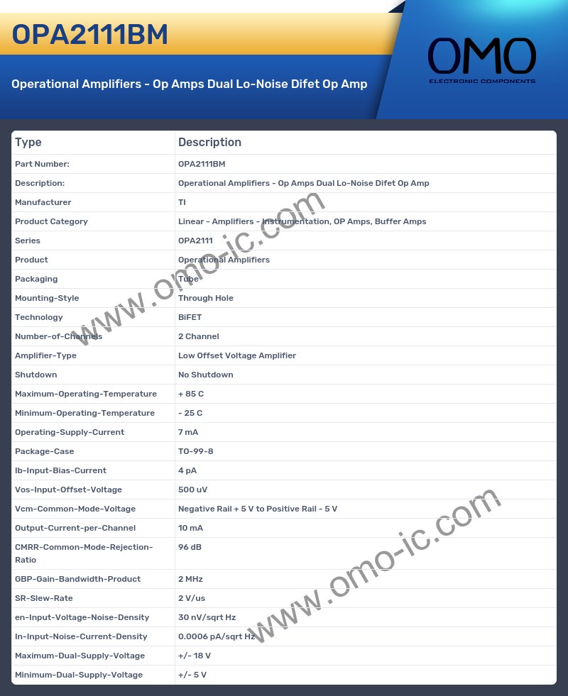 OPA2111BM