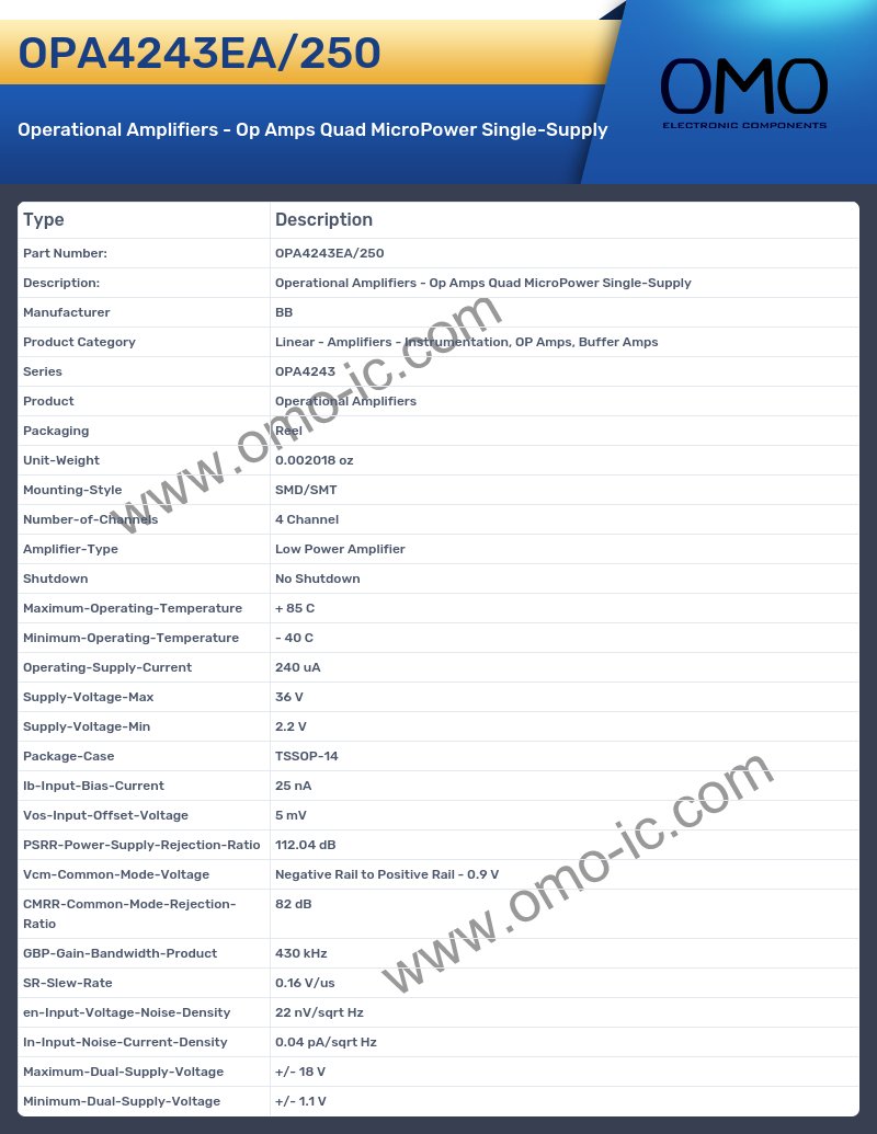 OPA4243EA/250
