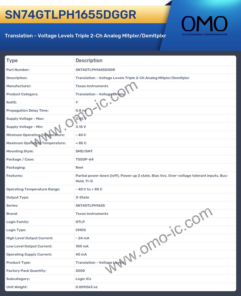 SN74GTLPH1655DGGR