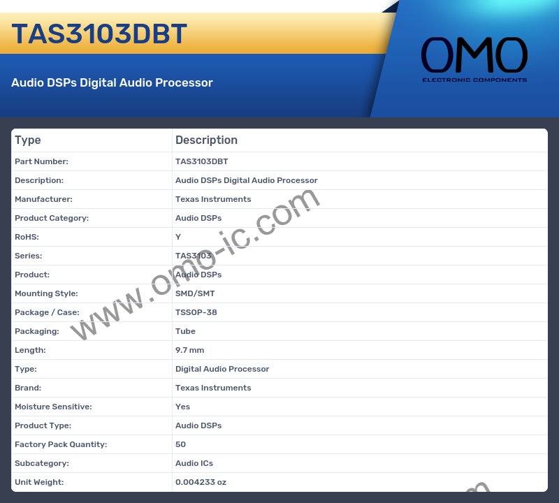TAS3103DBT