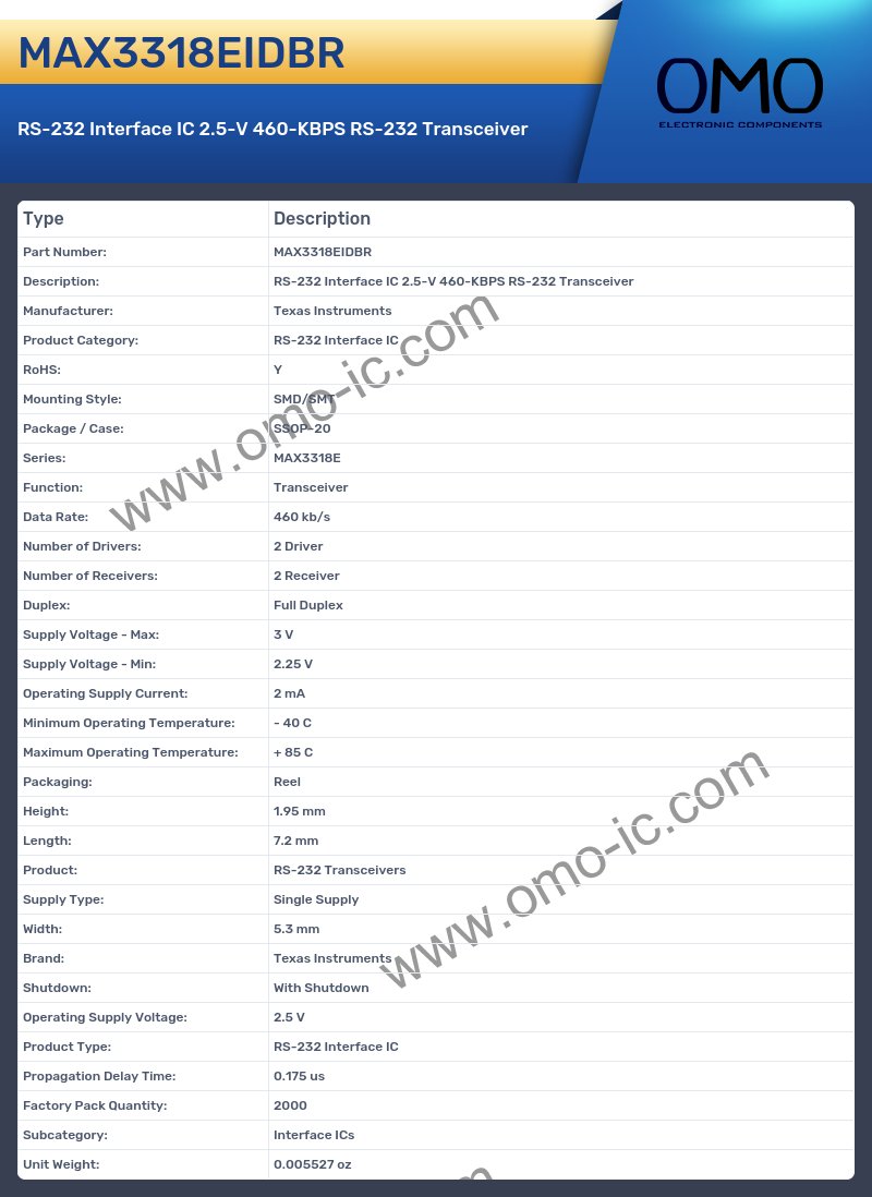 MAX3318EIDBR