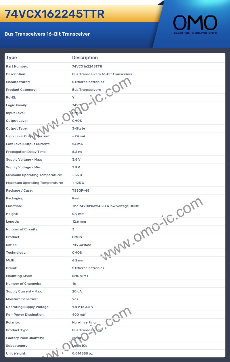 74VCX162245TTR