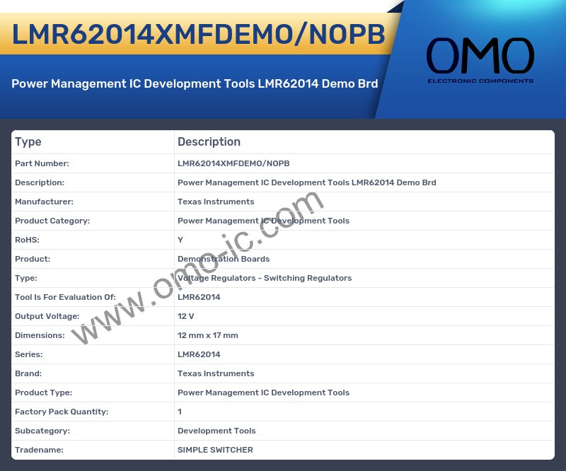 LMR62014XMFDEMO/NOPB