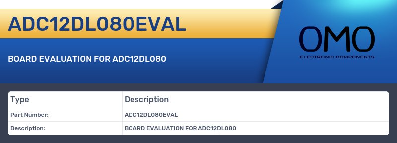 ADC12DL080EVAL
