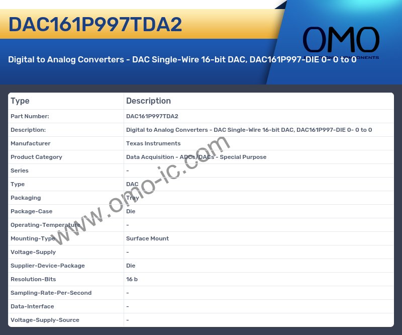 DAC161P997TDA2