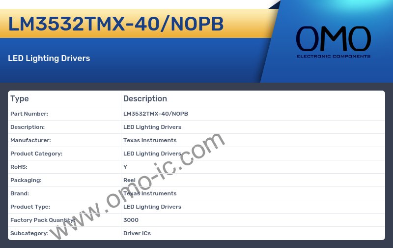 LM3532TMX-40/NOPB
