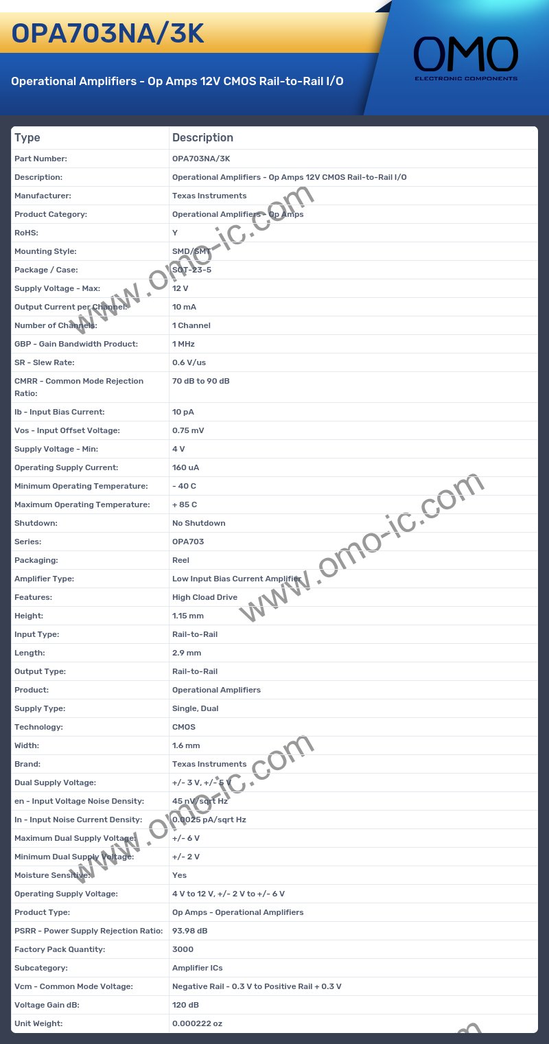 OPA703NA/3K