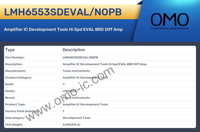 LMH6553SDEVAL/NOPB