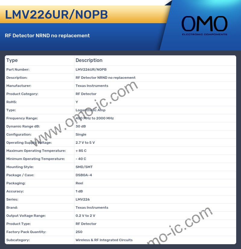 LMV226UR/NOPB