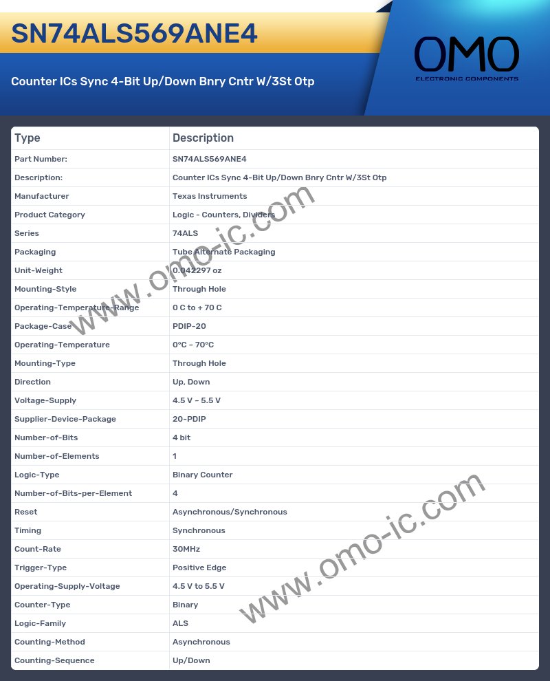 SN74ALS569ANE4