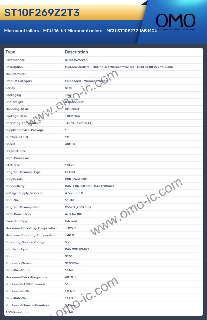 ST10F269Z2T3