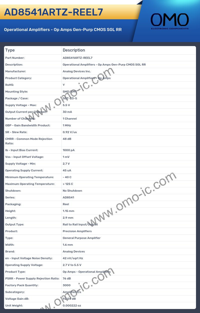 AD8541ARTZ-REEL7