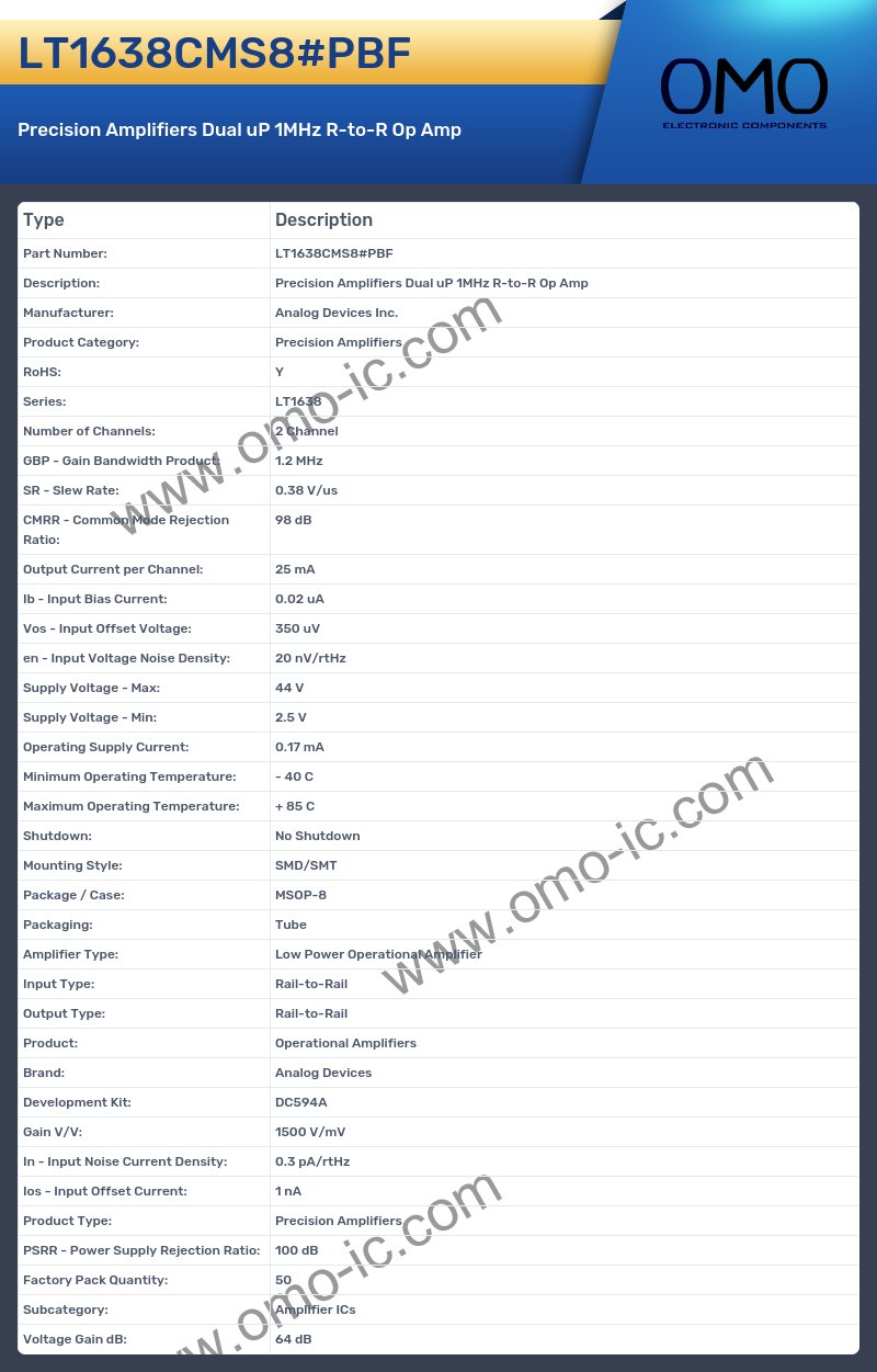 LT1638CMS8#PBF