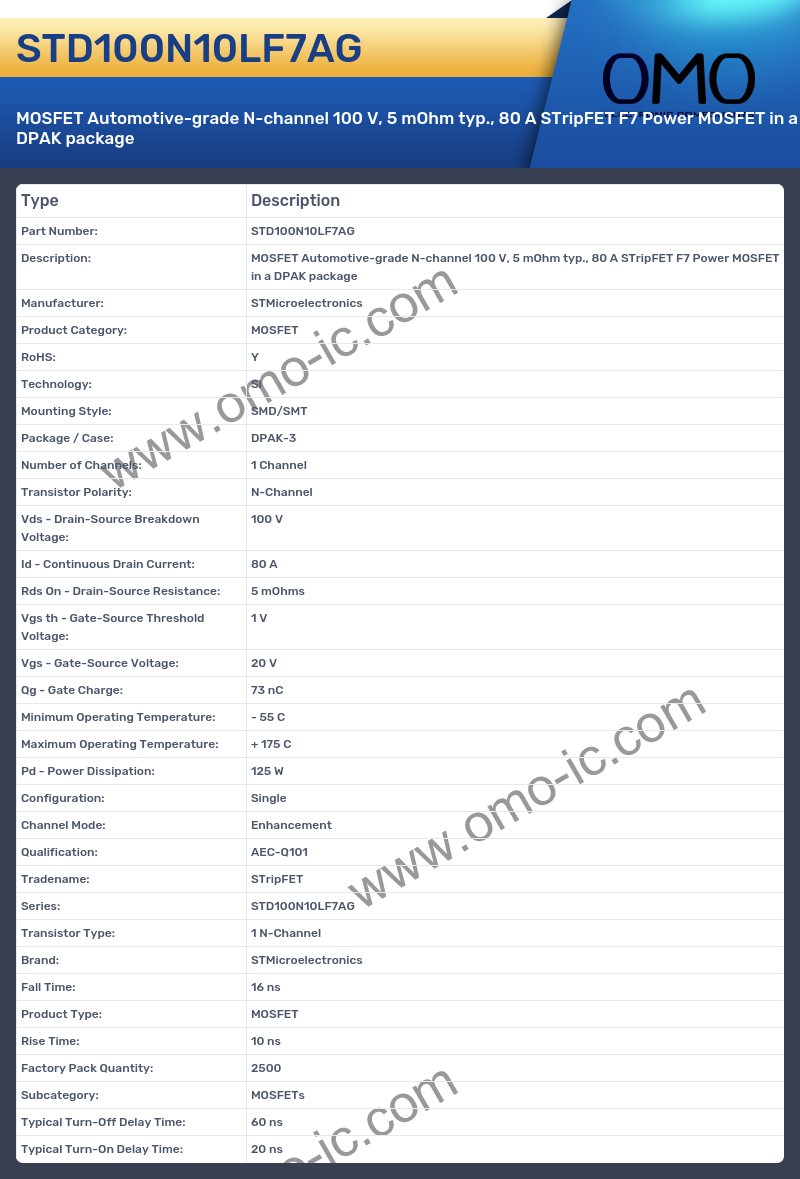 STD100N10LF7AG