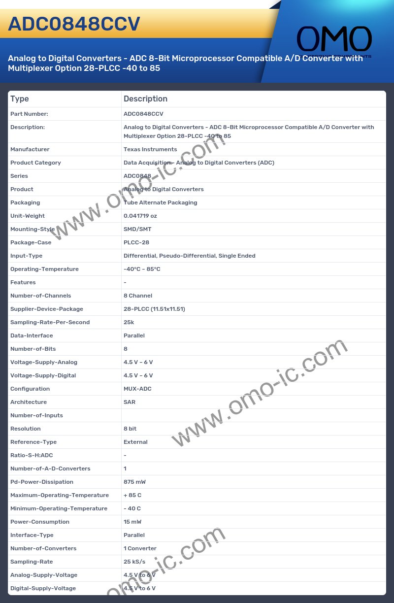 ADC0848CCV