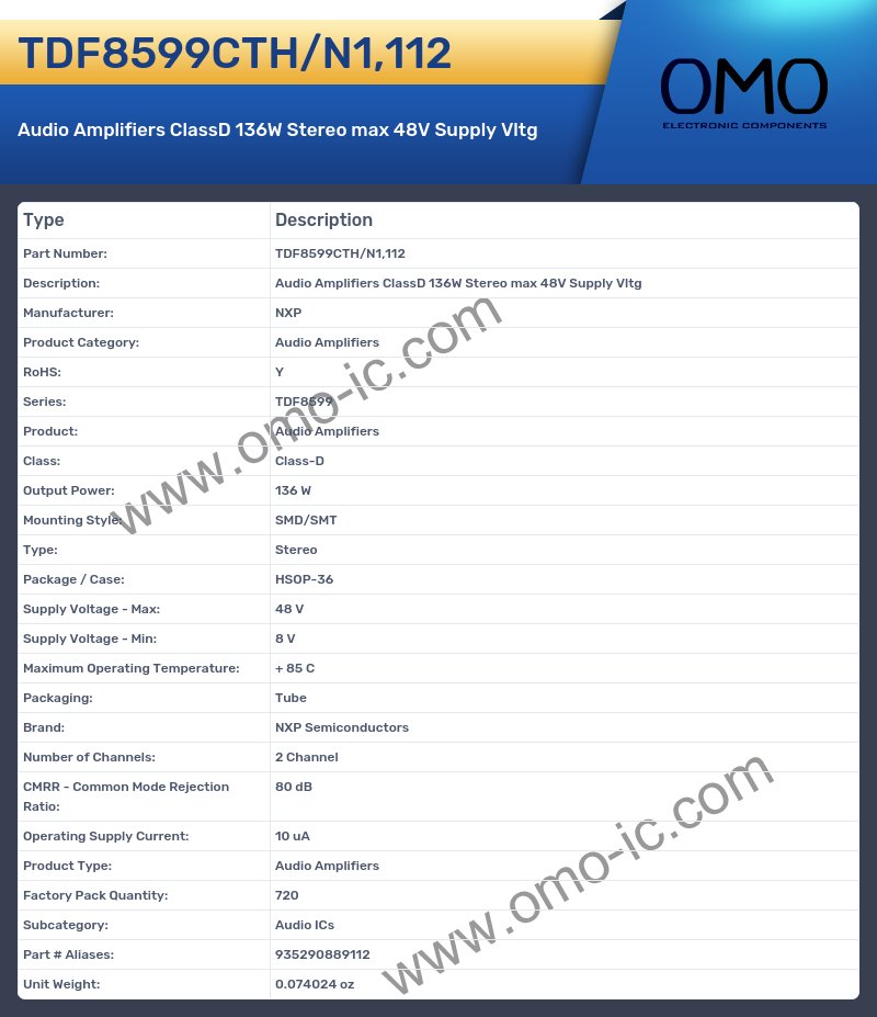 TDF8599CTH/N1,112