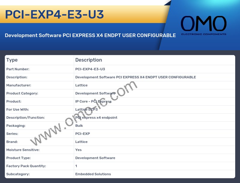 PCI-EXP4-E3-U3
