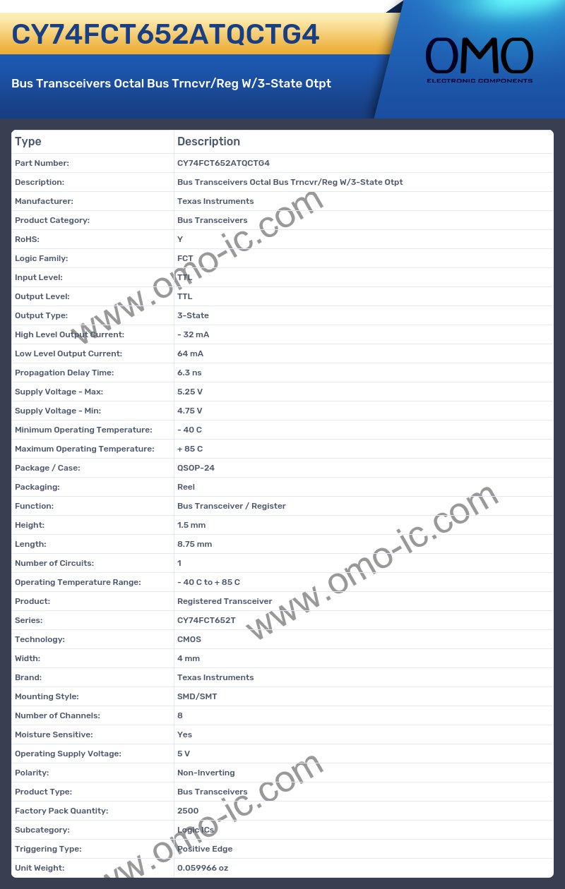 CY74FCT652ATQCTG4