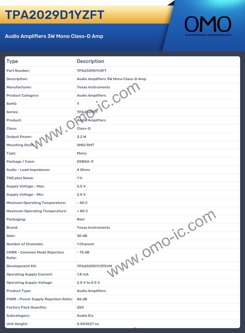TPA2029D1YZFT