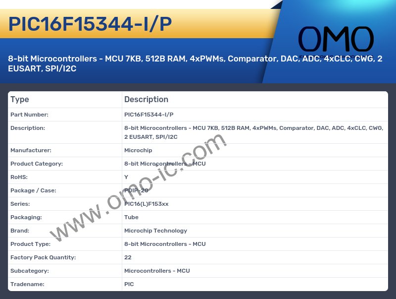 PIC16F15344-I/P