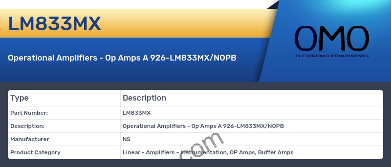 LM833MX