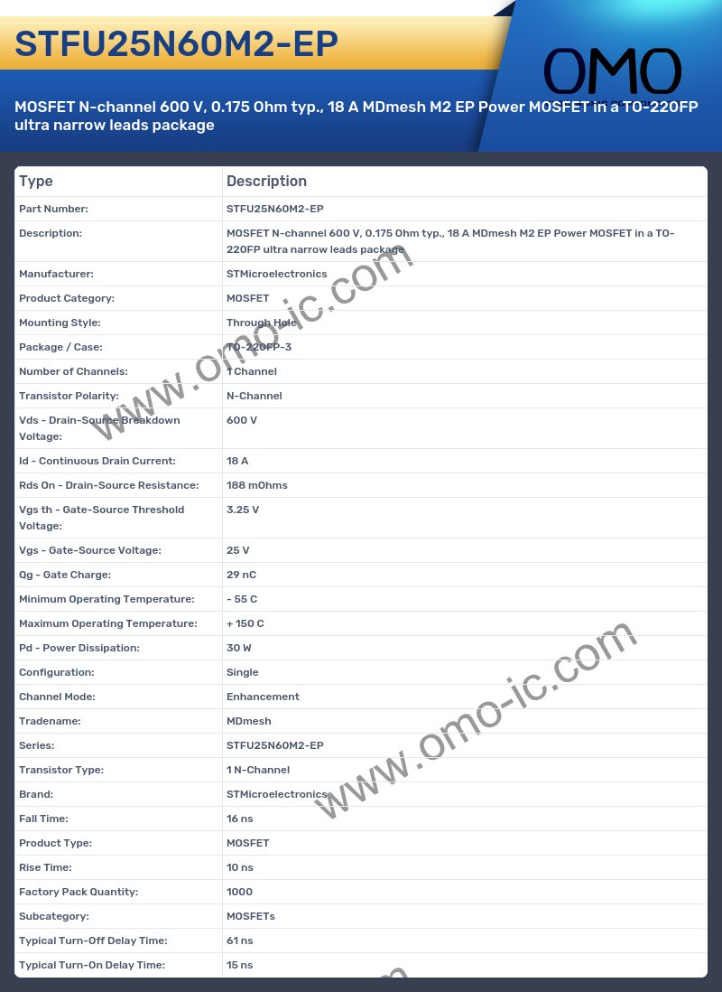 STFU25N60M2-EP