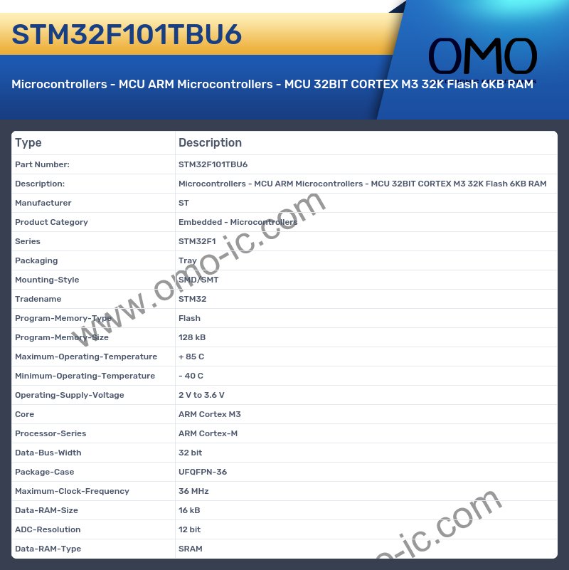 STM32F101TBU6