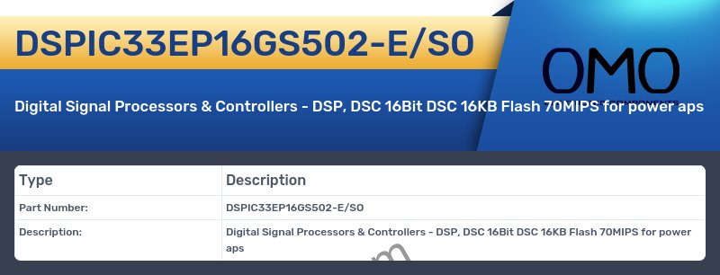 DSPIC33EP16GS502-E/SO