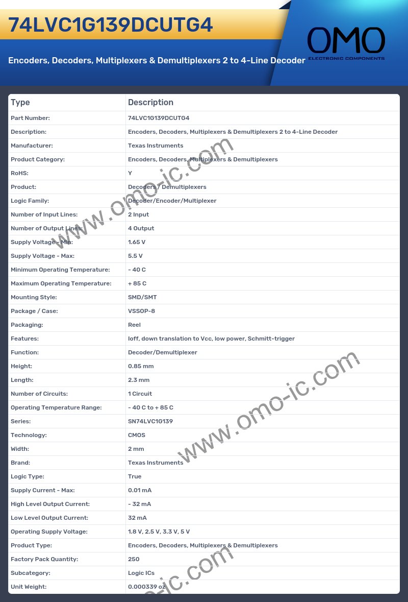 74LVC1G139DCUTG4