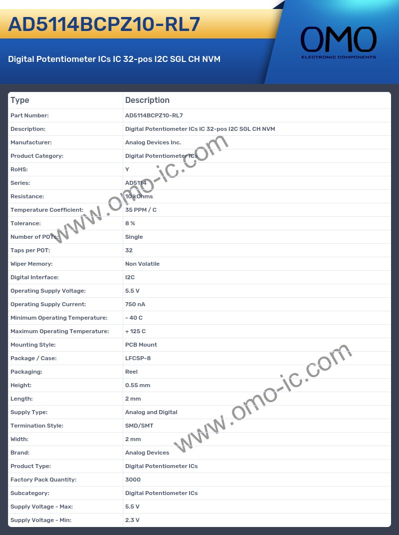 AD5114BCPZ10-RL7