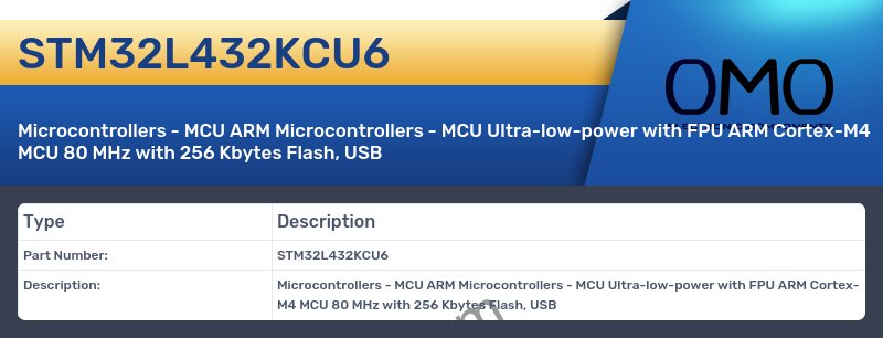 STM32L432KCU6