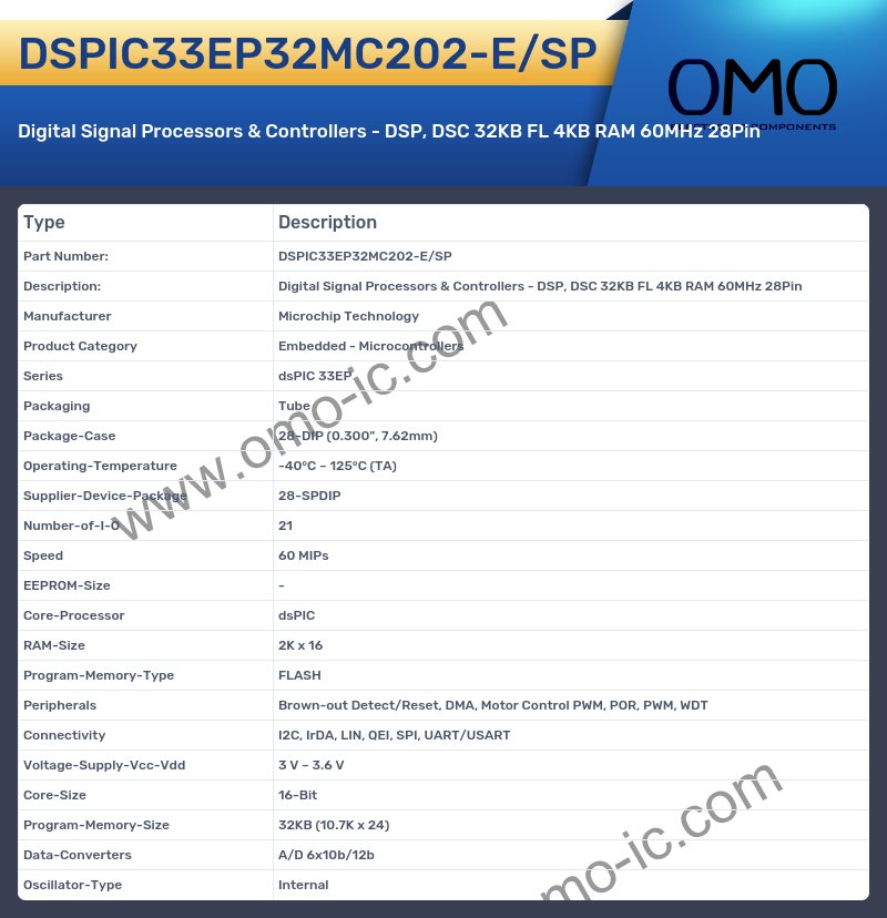 DSPIC33EP32MC202-E/SP