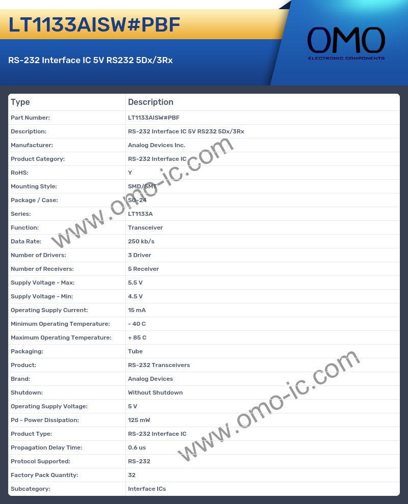 LT1133AISW#PBF
