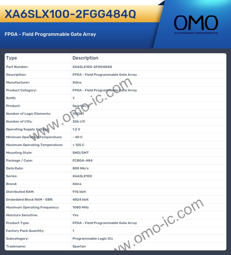 XA6SLX100-2FGG484Q