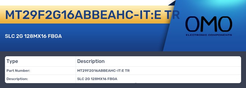 MT29F2G16ABBEAHC-IT:E TR