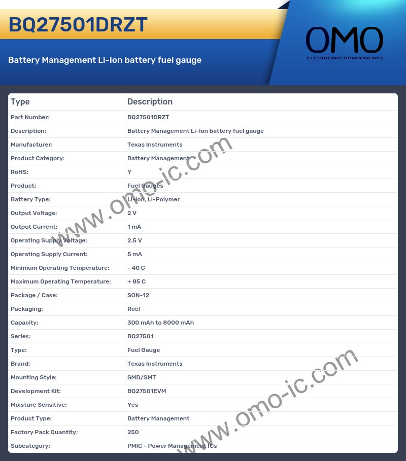 BQ27501DRZT