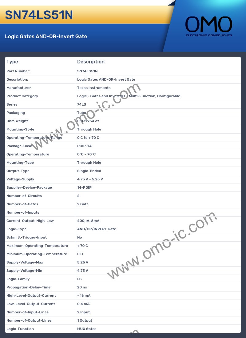 SN74LS51N