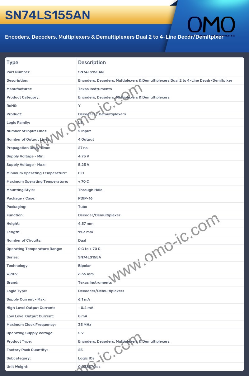 SN74LS155AN