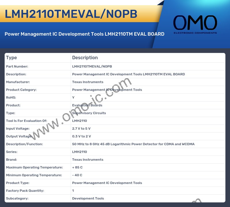 LMH2110TMEVAL/NOPB