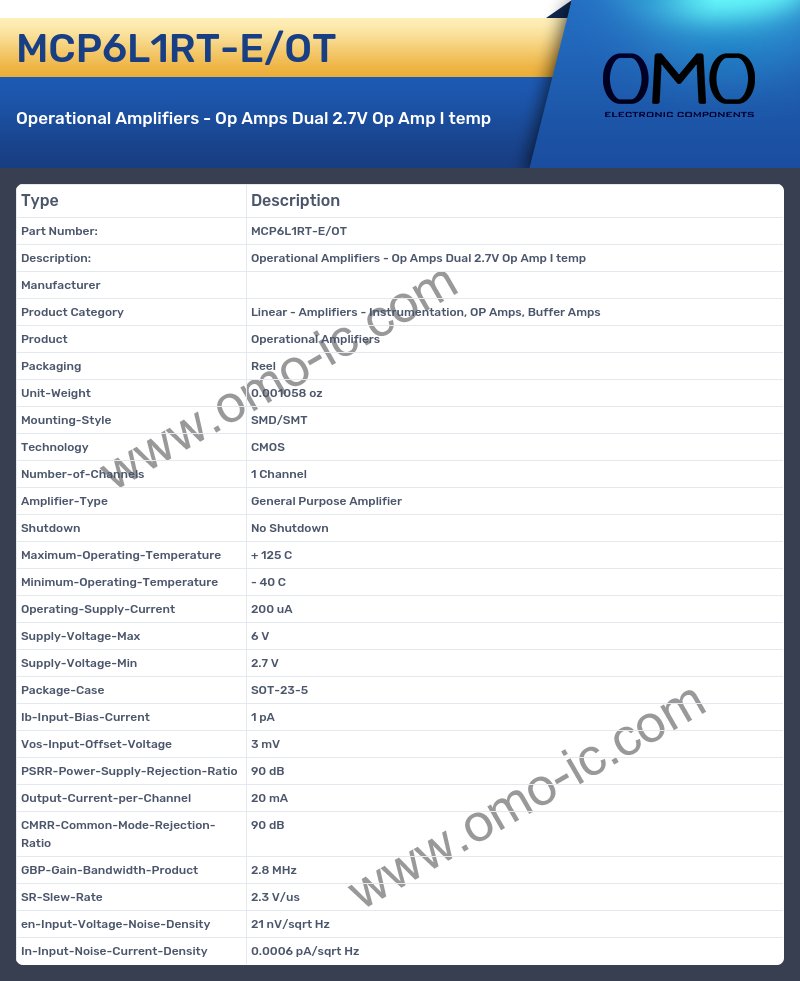 MCP6L1RT-E/OT