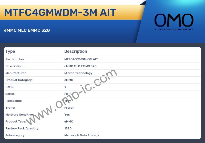 MTFC4GMWDM-3M AIT