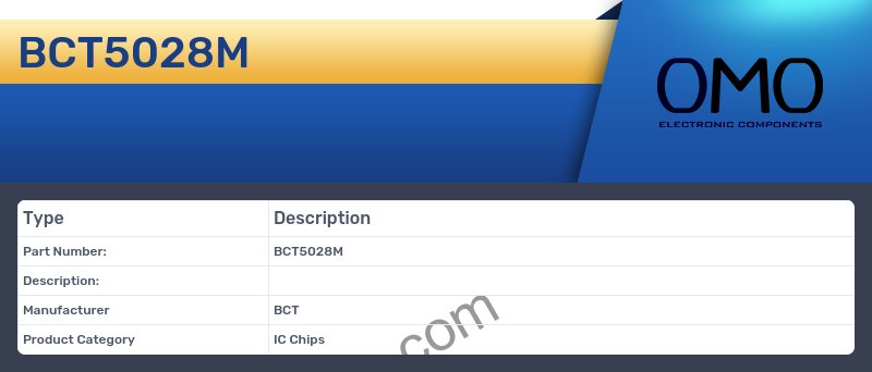 BCT5028M